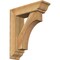 Ekena Millwork Westlake Traditional Rough Sawn Bracket w/ Offset Brace, Western Red Cedar, 6"W x 20"D x 24"H BKT0604X20X24WTL01RWR - alternate 1